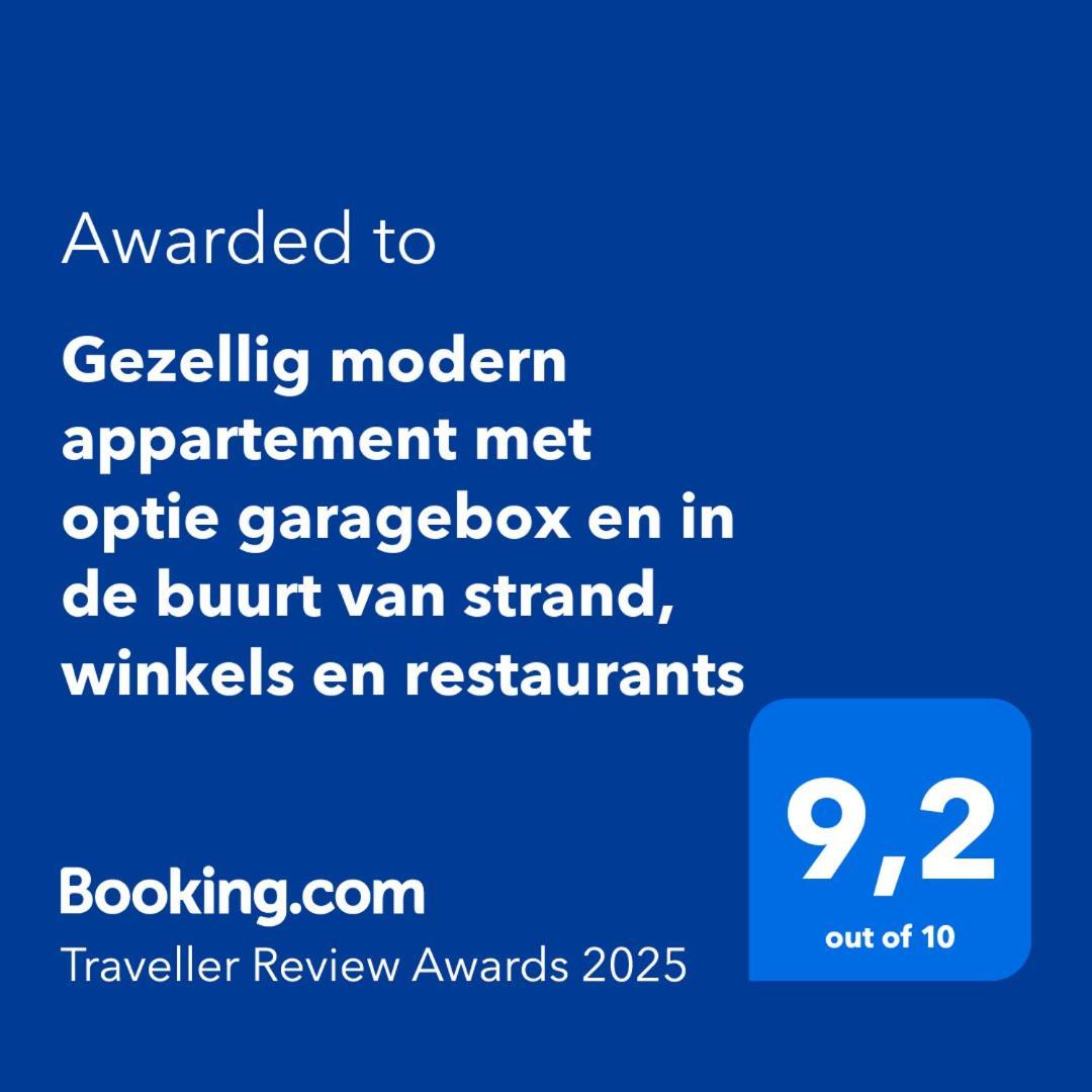 Gezellig Modern Appartement Met Optie Garagebox En In De Buurt Van Strand, Winkels En Restaurants Остенде Экстерьер фото